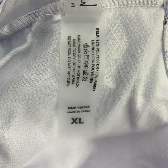 Nicole Miller Snap Front Bikini Top  XL Floral - Picture 6 of 7